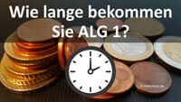 Bild von Arbeitslosengeld Bezugsdauer ALG 1 Bezugsdauer, wie lange bekomme ich Arbeitslosengeld